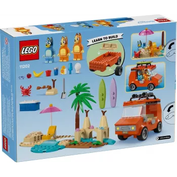 LEGO Bluey Blaues Auto Familienausflug 11202 — Spielset für fantasievolles Spielen
