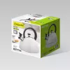 Wasserkocher Maestro MR-1302-WG 2,5 L, Edelstahlgehäuse, weiß, klappbare Pfeife