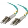 ALOGIC - Patchkabel - LC Multi-Mode (M) auf LC Multi-Mode (M) - 2,0 m - Glasfaser - Duplex - 50/125 Mikrometer - OM4 - Halogenfrei (LCLC-02-OM4)