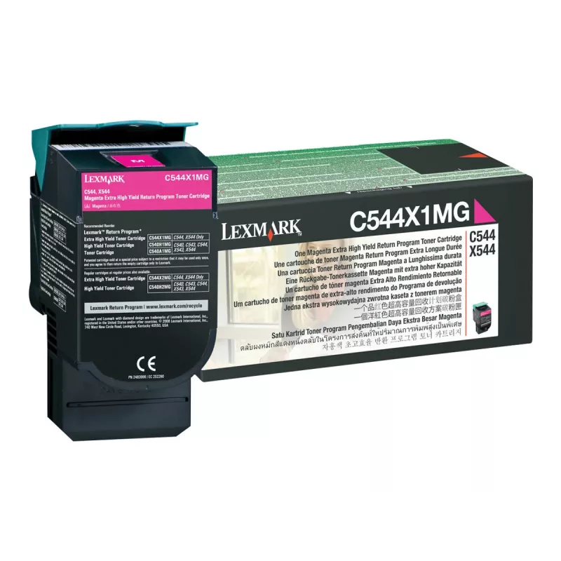 Toner Lexmark C544X1MG 6000 Seiten Magenta