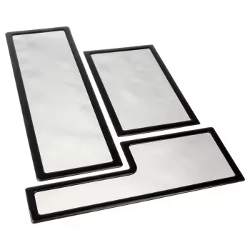Staubfilter DEMCiflex 0539 für Enthoo Luxe, schwarz, 3er-Pack