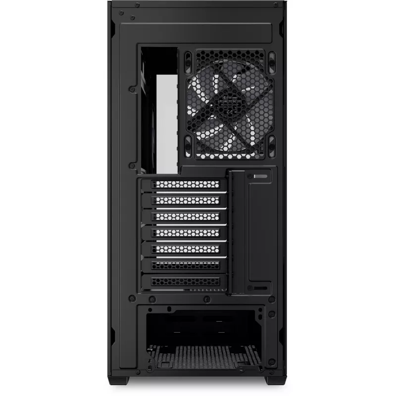 Sharkoon SK6 ARGB Tower ATX Schwarz – Mid-Tower-ATX-Gehäuse mit ARGB-Beleuchtung und Seitenfenster aus gehärtetem Glas
