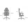 Huzaro Force 2.7 Schwarz Carbon Gaming-Stuhl Schwarz