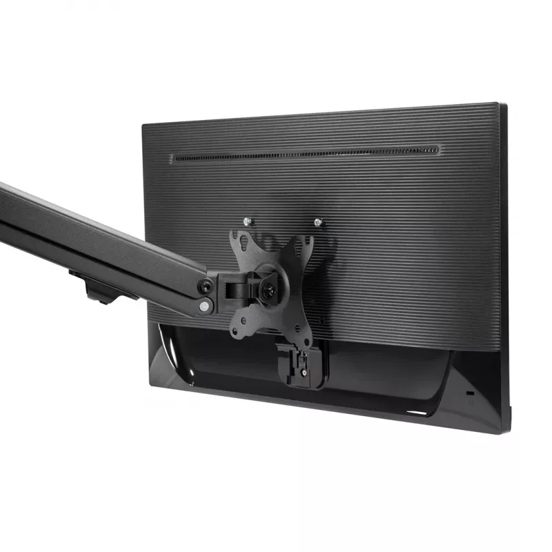 Monitorhalterung MACLEAN MC-906 für 17 Zoll–27 Zoll Displays, VESA 75x75–100x100, höhenverstellbar, neigbar und drehbar, unterstützt bis zu 7 kg
