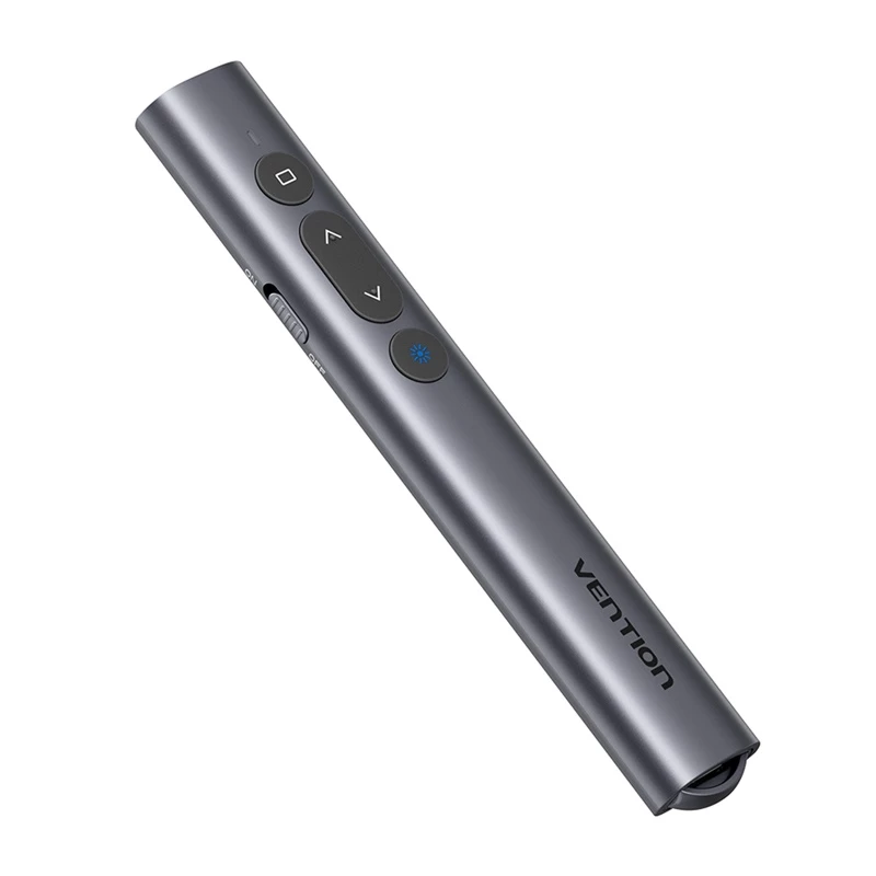 Kabelloser Laserpointer Vention KQIH0 – roter Laser, maximale Reichweite 50 m, USB-Schnittstelle, leichtes PVC-Gehäuse