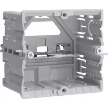 Hager Dado Brüstungskanal Geräteeinbaudose (L x B) 71 mm x 65 mm GLT5000 1 Stk. Hellgrau (GLT5000)