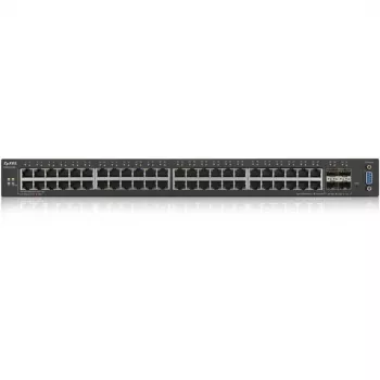 Zyxel XGS2210-52 Managed L2 Gigabit Ethernet (10/100/1000) 1U Schwarz
