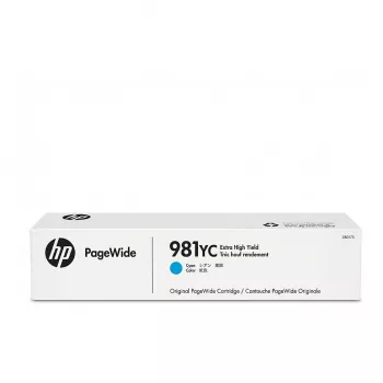 Tintenpatrone HP 981YC Extra High Yield Cyan L0R17YC 16000 Seiten