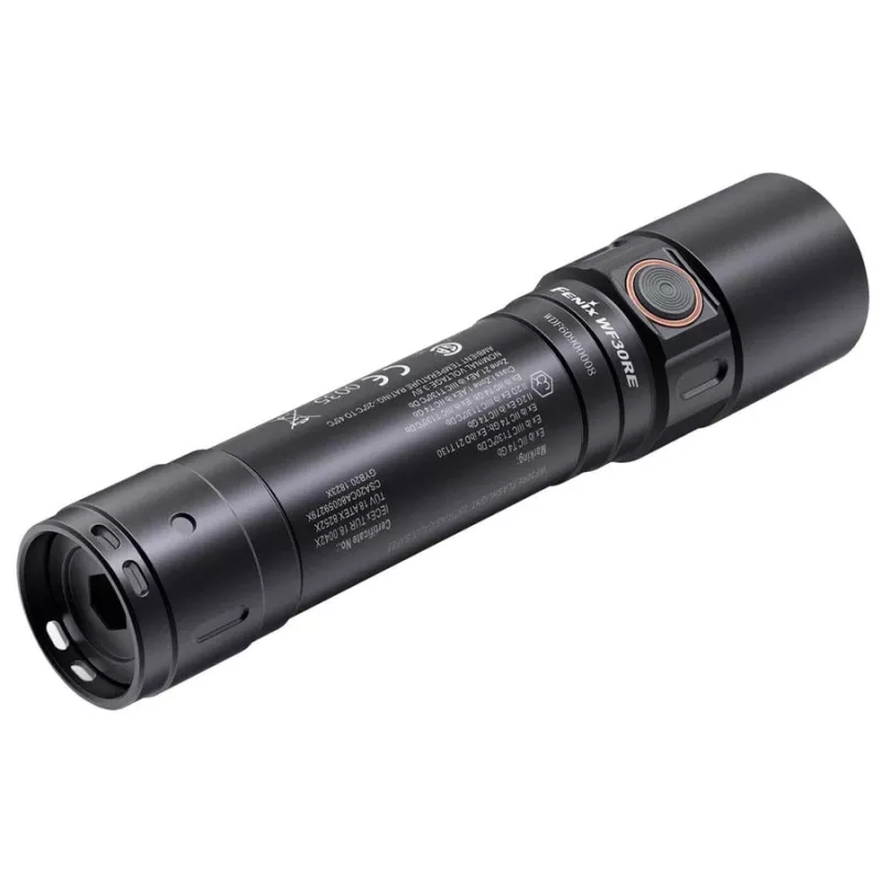 Stirnlampelampe Fenix WF30RE Schwarz LED IP68 120h Batterielebensdauer