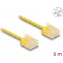 Netzwerkkabel DeLOCK RJ45 Cat.6 UTP 5m Gelb