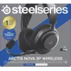 Headset STEELSERIES Arctis Nova 3P Wireless Bluetooth Circumaural Head-band, 20–22000 Hz, 260 g, Schwarz