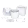 Eismaschine Steba IC20 1,5L 9,5W Transparent Weiß