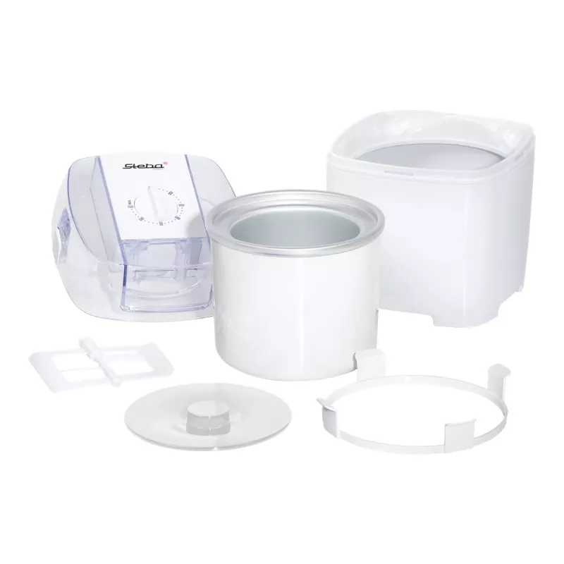 Eismaschine Steba IC20 1,5L 9,5W Transparent Weiß