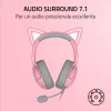 Kabelgebundenes Over-Ear-Headset Razer RZ04-04730200-R3M1 — ohrumschließend, 1,3 m Kabel, 353 g, rosa