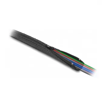 DeLOCK Geflechtschlauch 3 m x 50 mm Schwarz Hitzebeständig