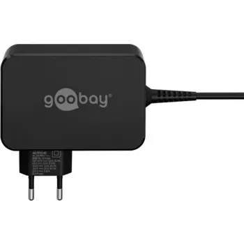 Goobay 65420 Laptop Schwarz AC Schnellladen Indoor (65419)