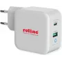 ROTRONIC-SECOMP Roline - Netzteil - 65 Watt - 3,25 A - PD, QC 3.0 - 2 Ausgangsanschlüsse (USB, USB-C)