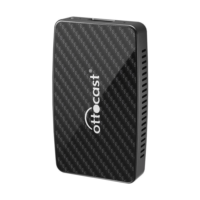 CarPlay/Android Adapter Ottocast CA400-S – 4-in-1: kabelloses CarPlay & Android Auto, kabelgebundenes Apple CarPlay & Android Auto, schwarz