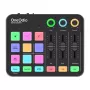 Audio-Mixer und USB-Soundkarte OneOdio Solocaster – kompaktes Desktop-Interface für Streaming und Aufnahme