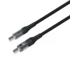 Fixed | Kabel USB-C/USB-C mit Display, PD-Unterstützung, 2m, USB 2.0, 100W | FIXDD-CC2-BK