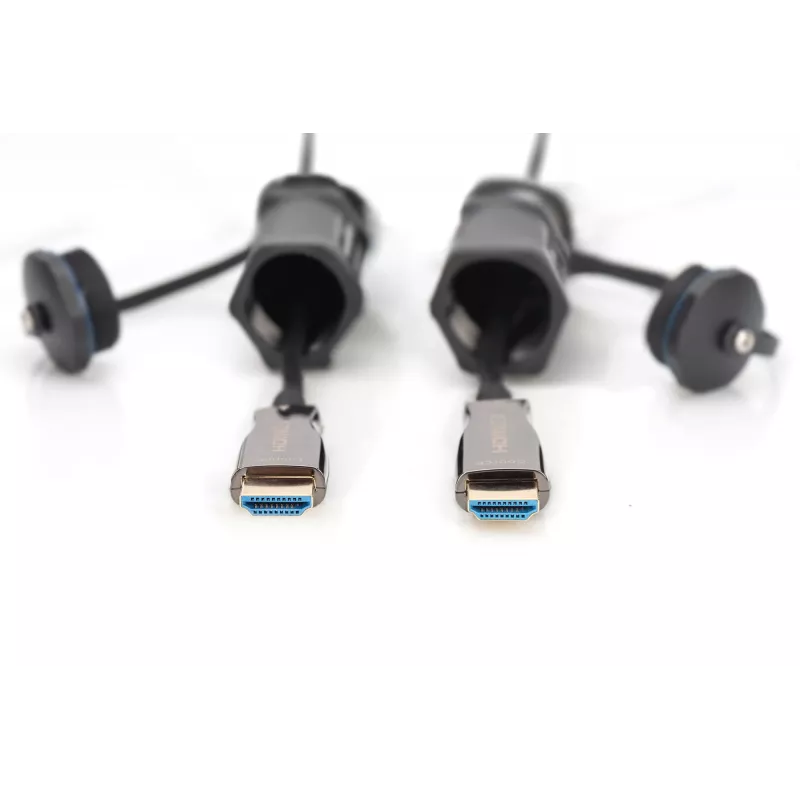 Digitus 4K HDMI AOC gepanzertes Verbindungskabel 10m 2.0 14,4 Gbit/s