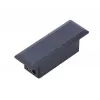 Endkappe für Patchpanels Extralink SC Duplex, schwarz, ABS