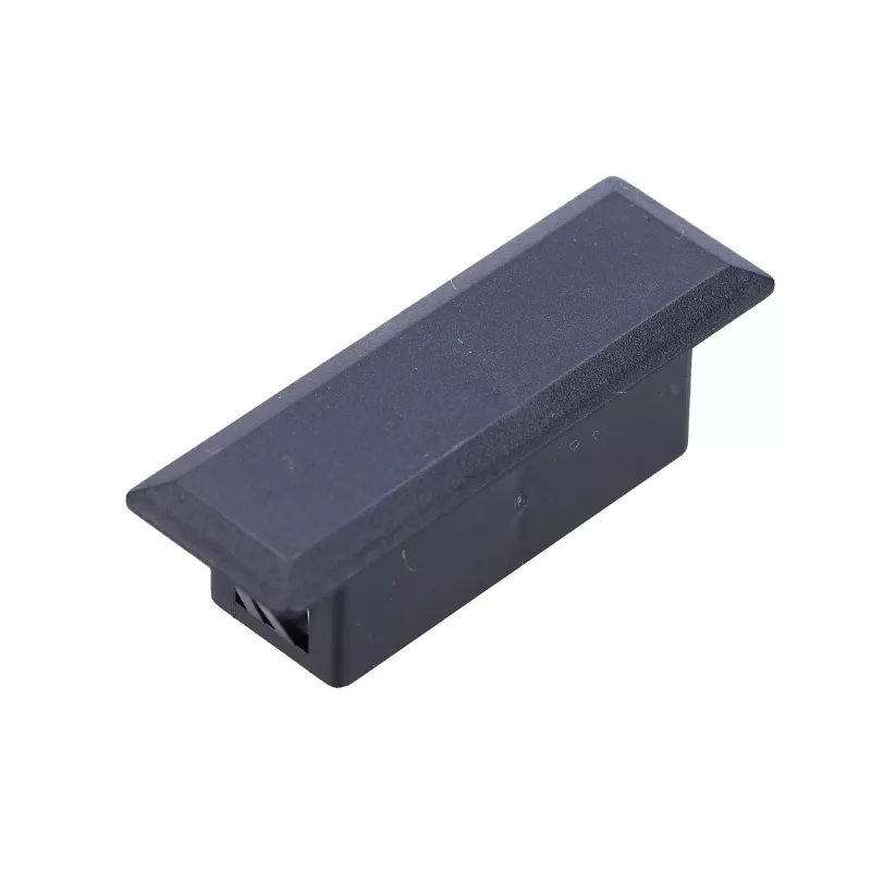 Endkappe für Patchpanels Extralink SC Duplex, schwarz, ABS