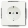 Steckdose Busch-Jaeger 20 EUCKS-884 CEE 7/3 2P+E 250 V 16 A Weiß