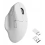 Beidhändige kabellose optische Maus Keychron M7-A24 30000 DPI RF Wireless Bluetooth USB-C Weiß