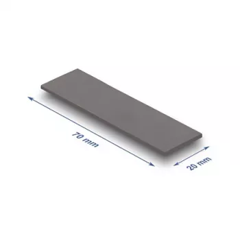 Wärmeleitpad DeLOCK 18467 3,2 W/m·K Grau 20x70x1,75 mm