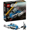 LEGO Star Wars Captain Rex Y-Wing Microfighter Sammlerstück – Das Klonkriege Raumschiff-Spielzeug mit einer Charakter-Minifigur für Jungen ab 6 Jahren
