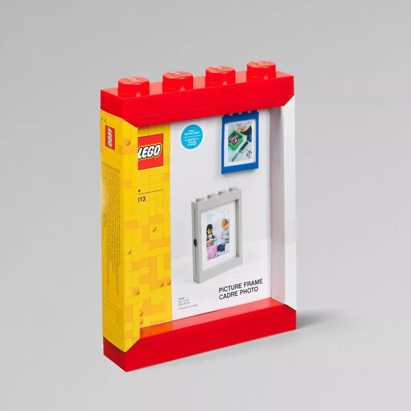 Bilderrahmen room copenhagen LEGO Bright Red 41131730 — dekorativer Tischrahmen, leuchtendes Rot