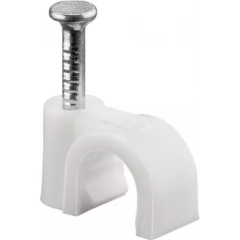 Kabelschelle, Weiß - Max. Kabeldurchmesser 6,0 mm