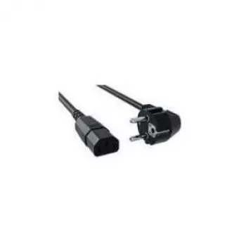 Stromkabel Bachmann 356.172 Schwarz 0,5 m C13 Kupplung
