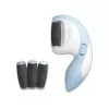 Elektrischer Nagelpolierer Medisana CR 870 – 3 Aufsätze, blau/weiß