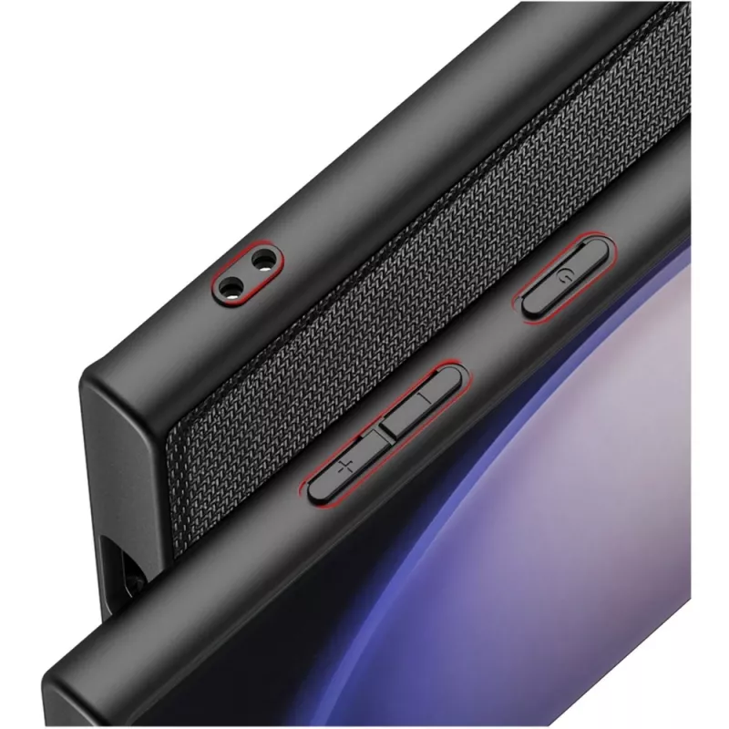 Nevox StyleShell NYLO - Samsung Galaxy S25 Ultra, Schwarz