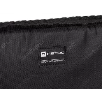 Aktentasche NATEC Beira 39,6 cm (15,6 Zoll) — Polyester, 1 Hauptfach, Schultergurt, schwarz
