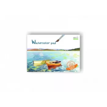 Aquarellblock SMLT A4 200 g/m² geleimt, Blattgröße A4, 200 g/m² Aquarellpapier
