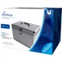Box-Gehäuse MediaRange BOX75 für 200 Discs Silber