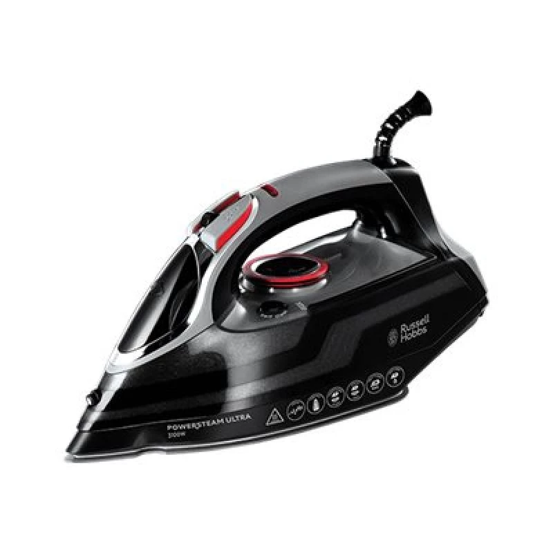 Russell Hobbs 20630-56 Bügeleisen Trocken- & Dampfbügeleisen Keramiksohle 3100 W Schwarz, Grau