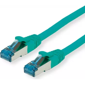 VALUE S/FTP PiMF Patchkabel Cat.6A Kl. EA Grün 0,15 m - FTP - PIMF (21.99.1982)