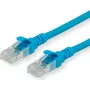ROLINE - Patch-Kabel - RJ-45 (M) zu RJ-45 (M) - 30 cm - SFTP - CAT 6a - Blau (21.15.2974)