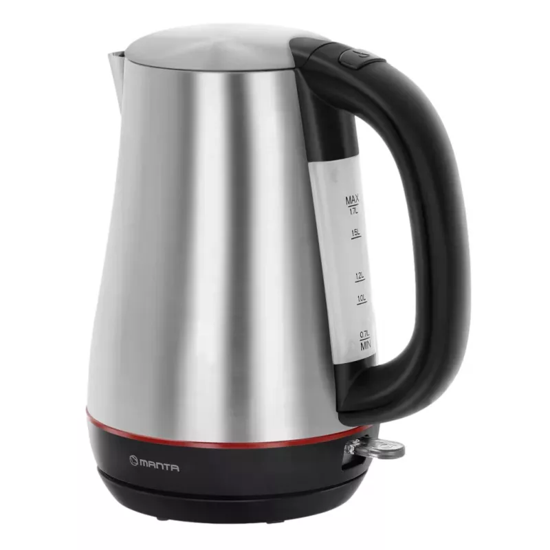 Wasserkocher MANTA 1,7L 2200W Edelstahl