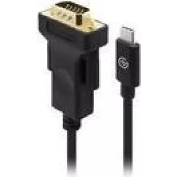 ALOGIC Elements Series - Externer Videoadapter - USB-C - VGA - Schwarz - Retail (ELUCVG-02RBLK)