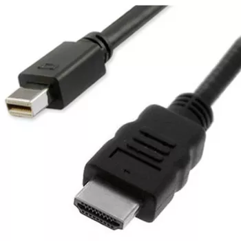 Video-Kabeladapter ITB RO11.99.5790 1 m Mini DisplayPort auf HDMI Schwarz