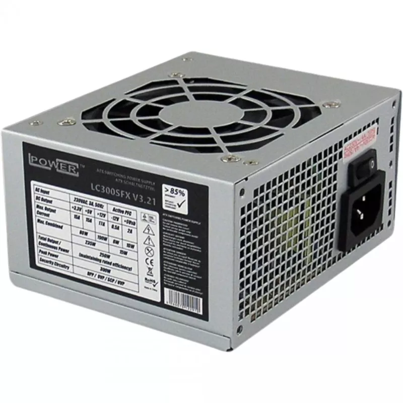 LC-Power LC-1400MI-300SFX Computergehäuse Micro Tower Schwarz