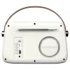 Tragbares Radio SAVIO RS-02 — analoger FM-Tuner, Bluetooth 5.3, USB-Stromversorgung, 3 W, weiß