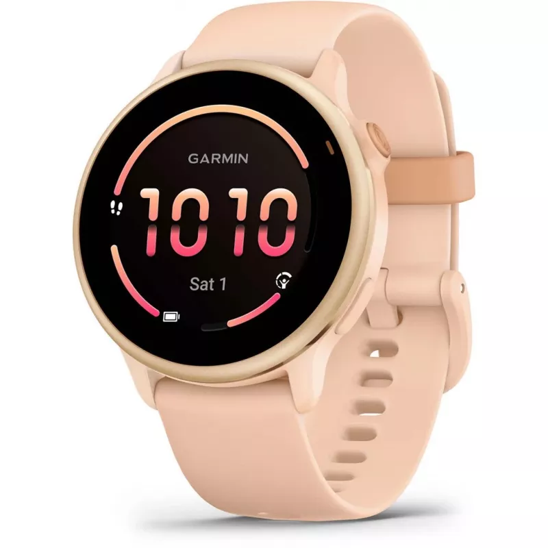 Garmin vívoactive 6 3,05 cm (1,2) AMOLED 42 mm Digital 390 x 390 Pixel Touchscreen Pink Wi-Fi GPS (Satellit)