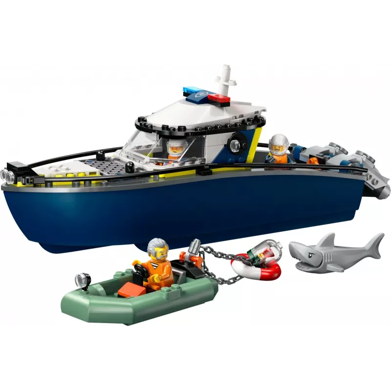 LEGO CITY 60456 Polizeiboot-Verfolgungsjagd