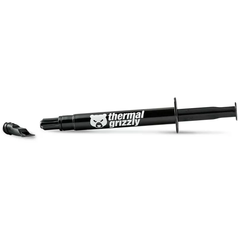 Thermal Grizzly | Wärmeleitpaste Aeronaut 1,5ml/3,8g | Wärmeleitfähigkeit: 8,5 W/mK; Wärmewiderstand: 0,0129 K/W; Elektrische Leitfähigkeit*: 0